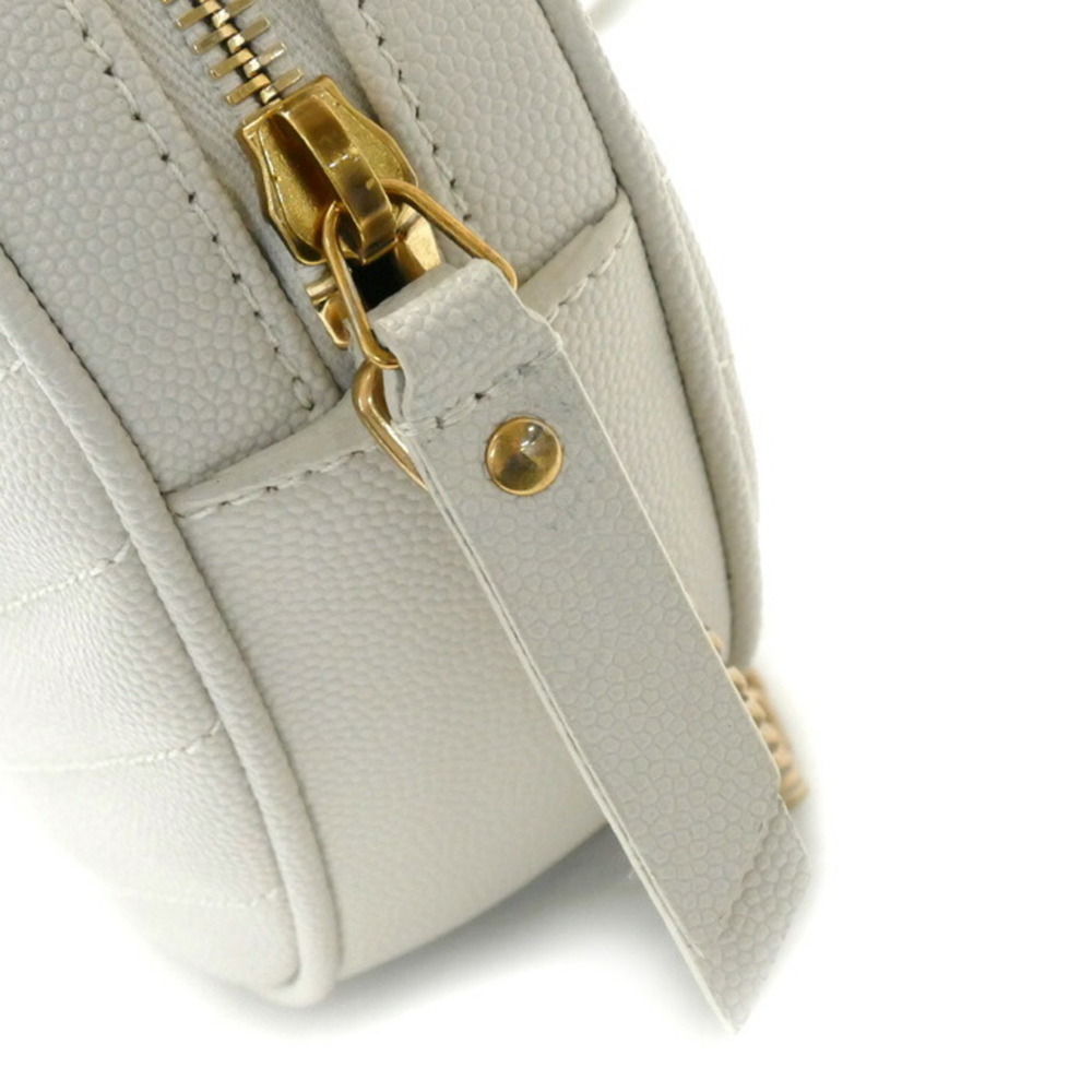 SAINT LAURENT Vinyl Shoulder Bag White 610436 Women's - Picture 5 of 6